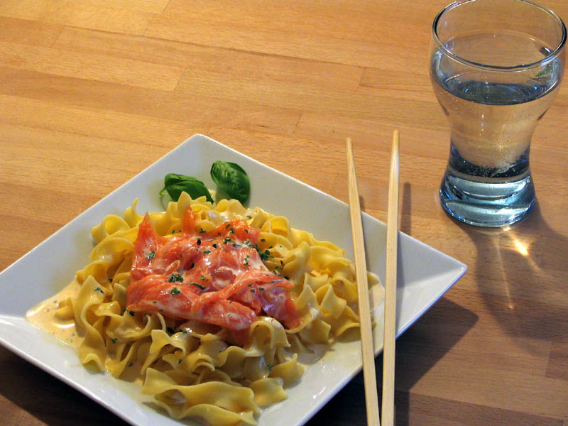 Fettucine Salmone