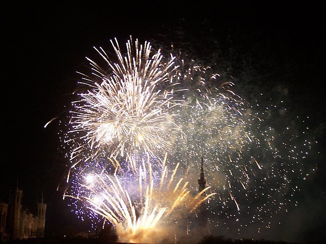 feu d'artifice