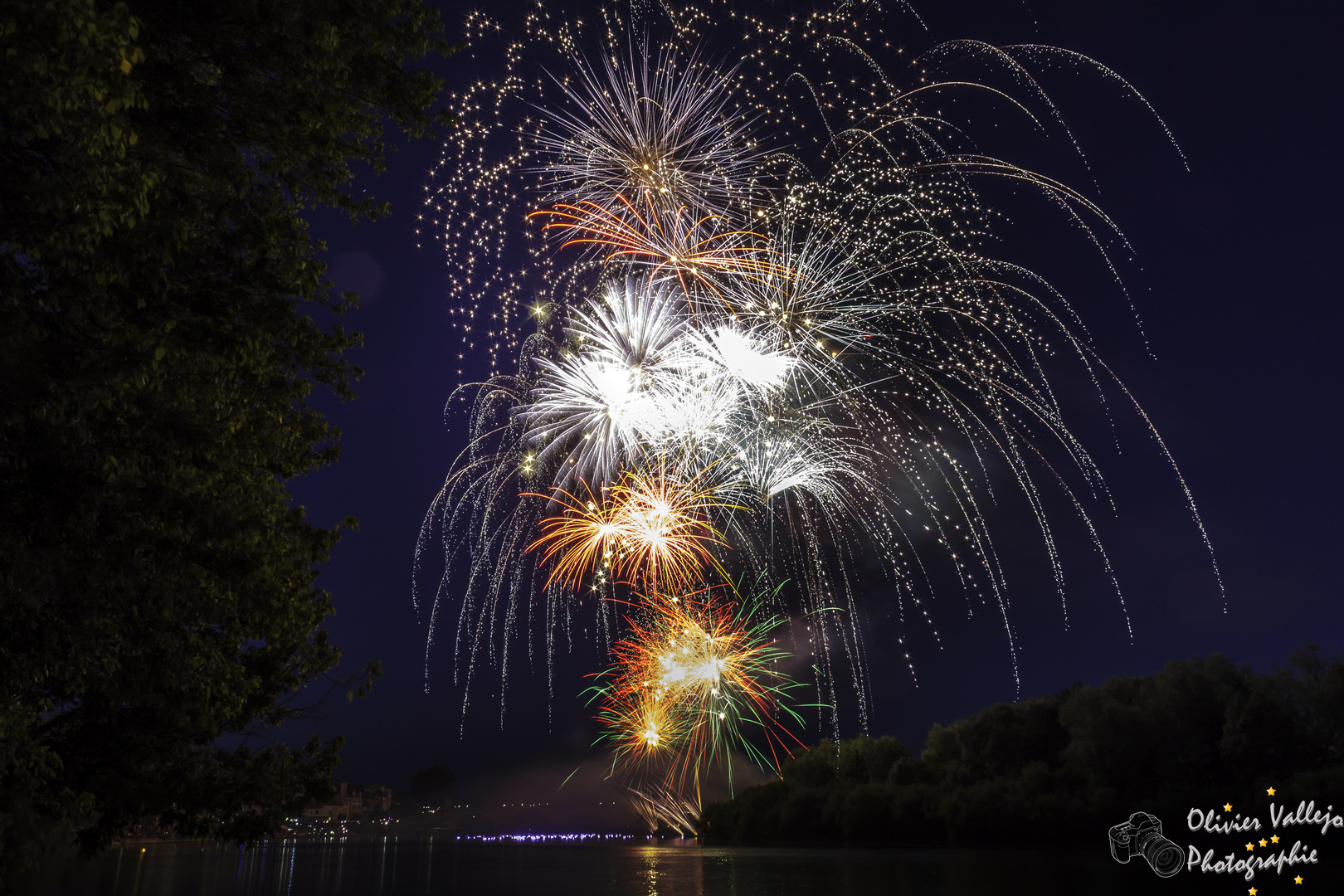 Feu d'artifice à Bergerac