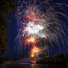 Feu d'artifice à Bergerac