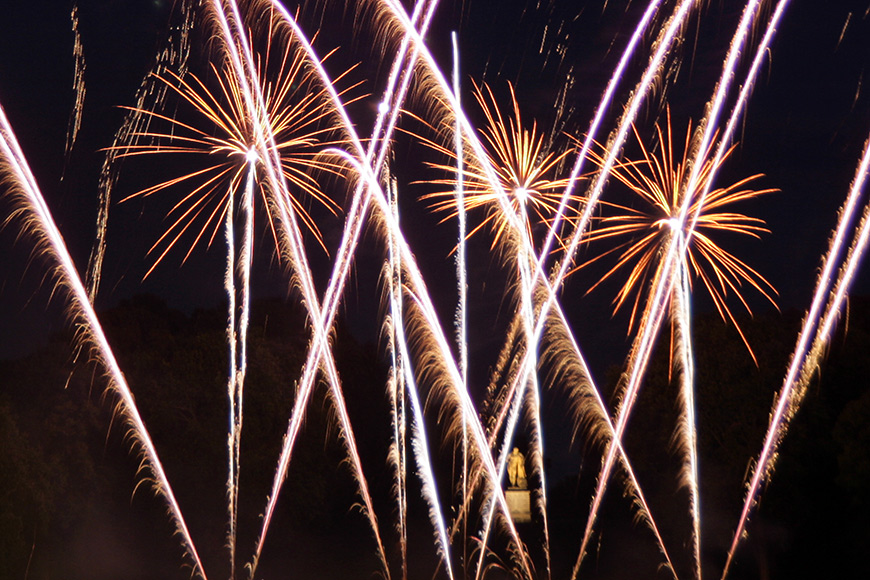 feu d'artifice à Vaux-le-Vicomte 4