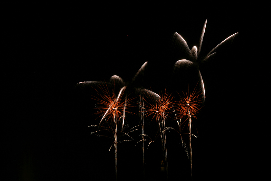 feu d'artifice à Vaux-le-Vicomte