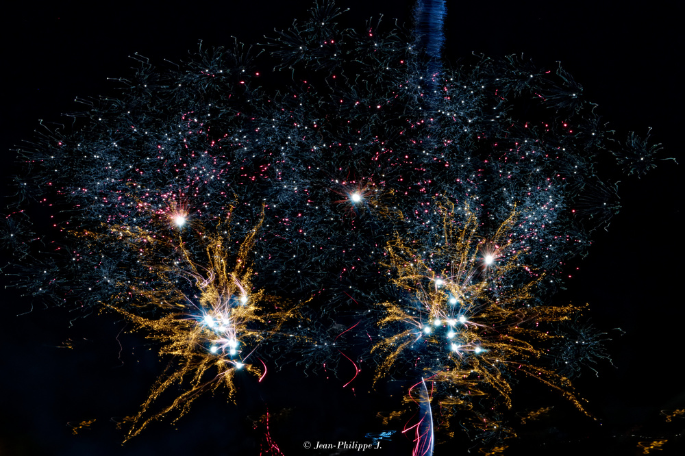 Feu d'artifice Clairvaux-les-Lacs -