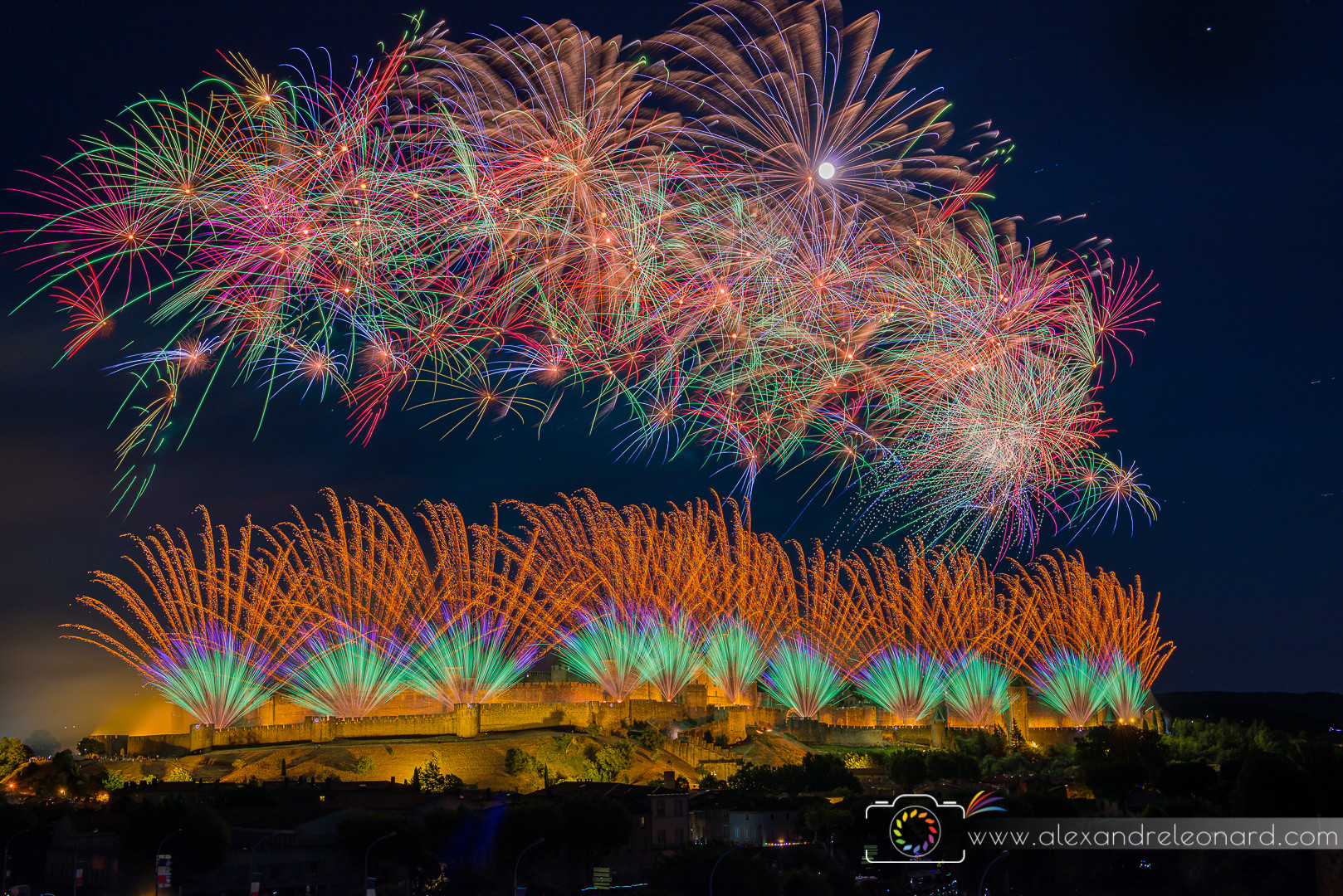 Feu d'artifice de Carcassonne