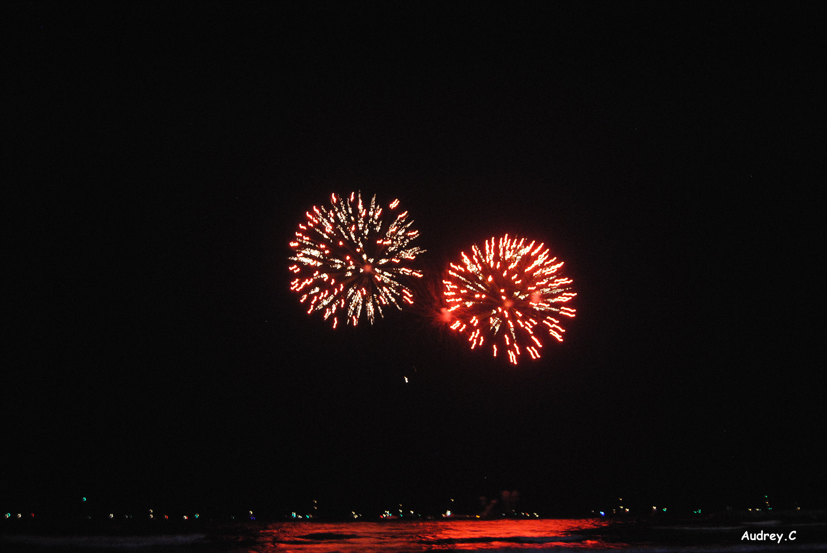 Feu d'artifice de la Grande motte (34)