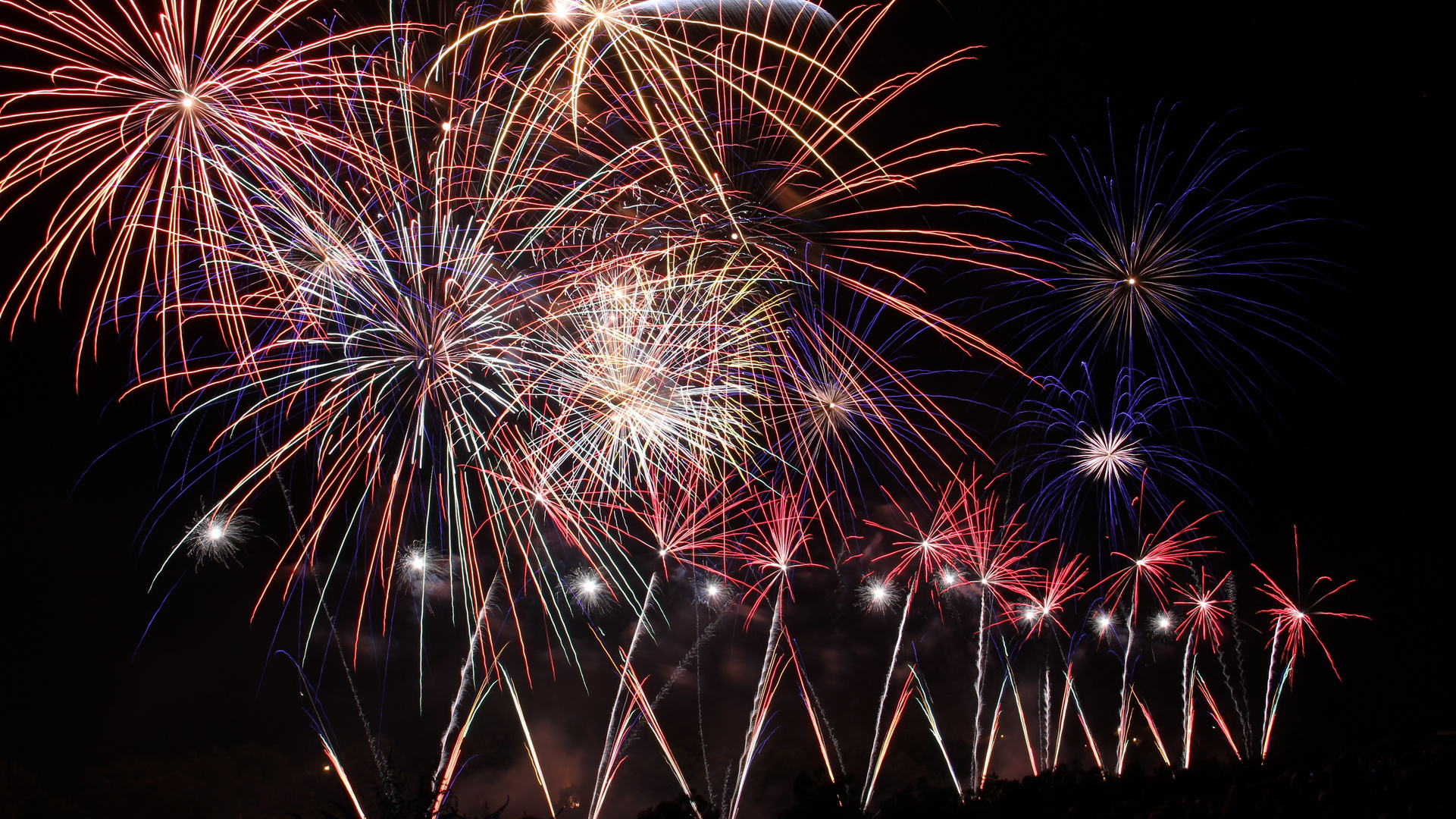 feu d'artifice du 14 juillet à Angers