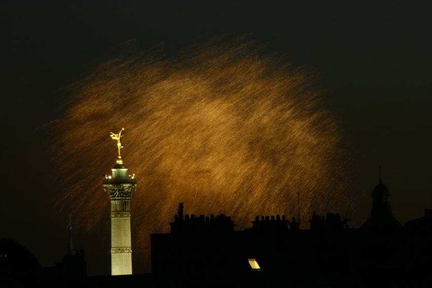 Feu d'artifice du 14 juillet à Paris