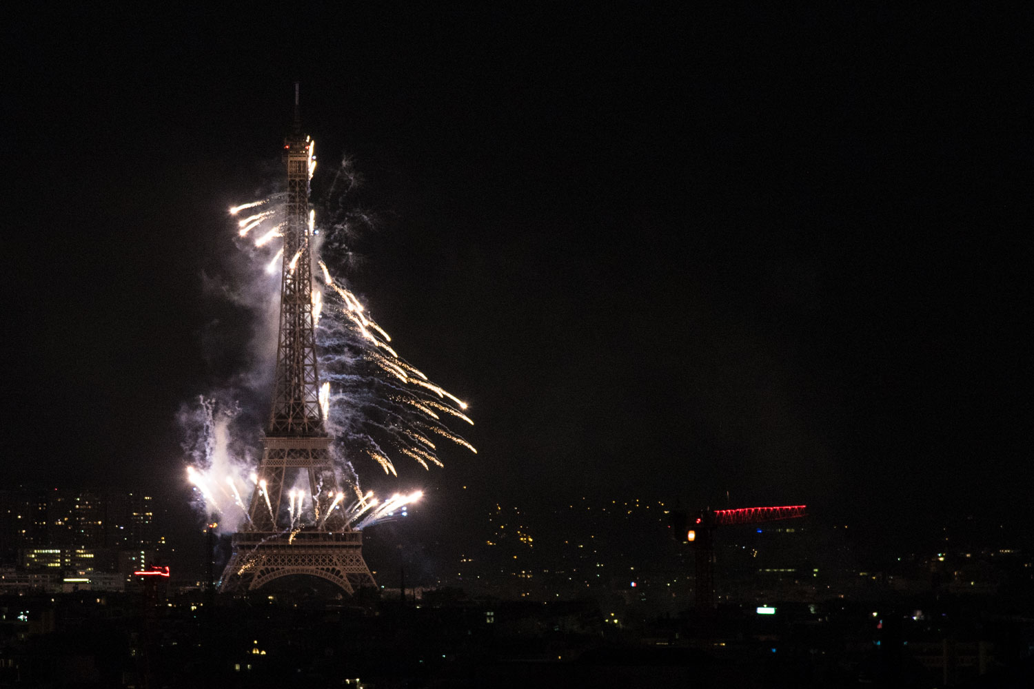 feu d'artifice - Feuerwerk