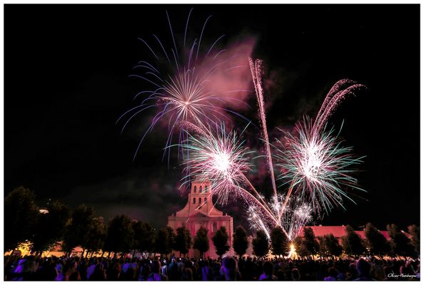 Feu d'artifice Neuf-Brisach 2018