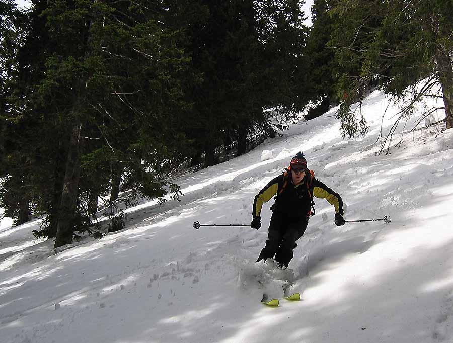 Feuchter Schnee - viel Spaß