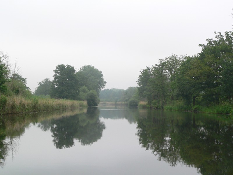 Feuchtschwere Morgenstimmung an der Elde