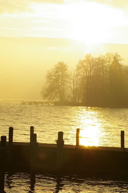 Feuer am Attersee