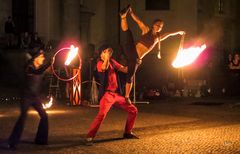 Feuer am Deutschen Dom