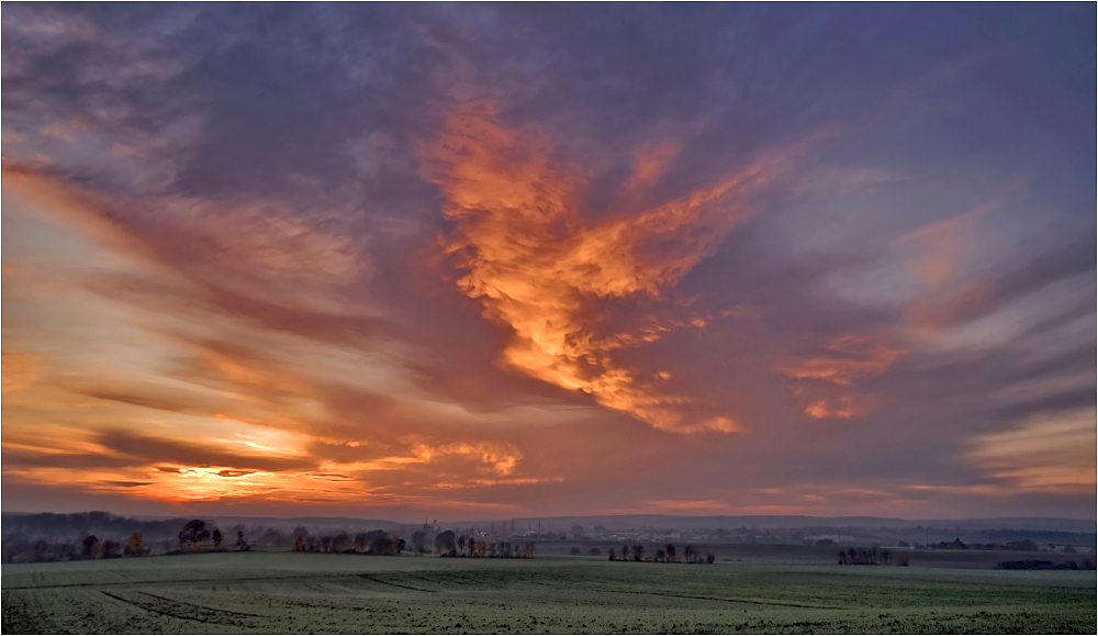 Feuer am Himmel