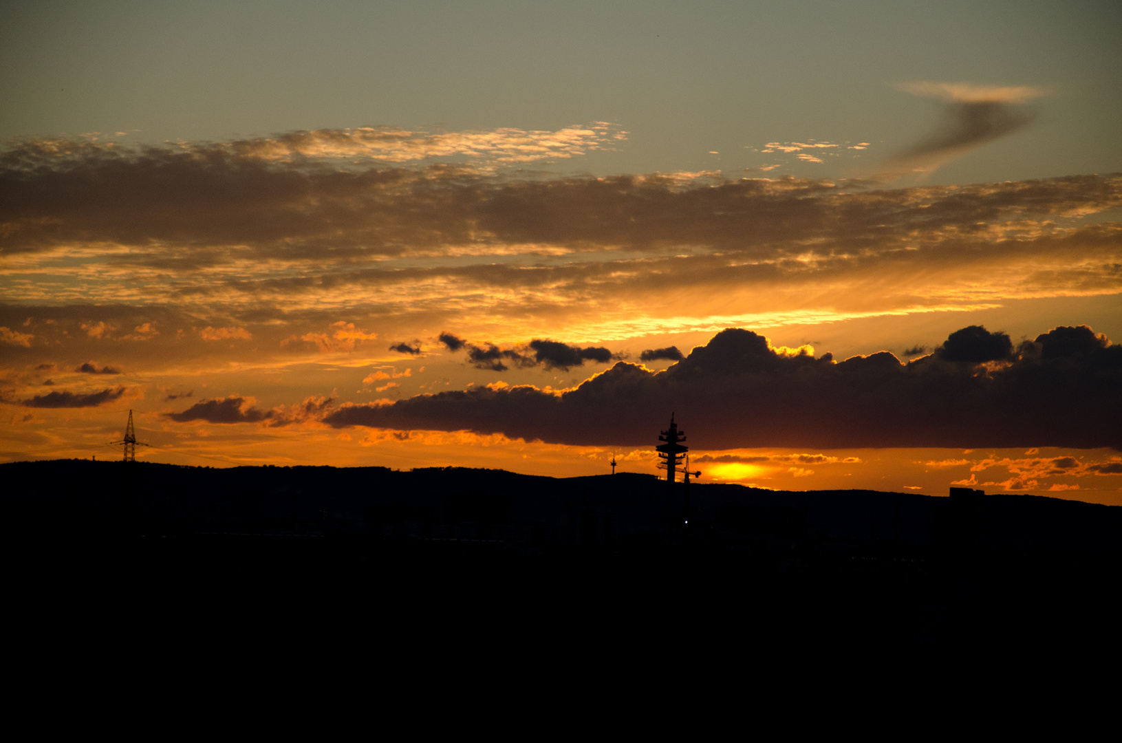 Feuer am Himmel