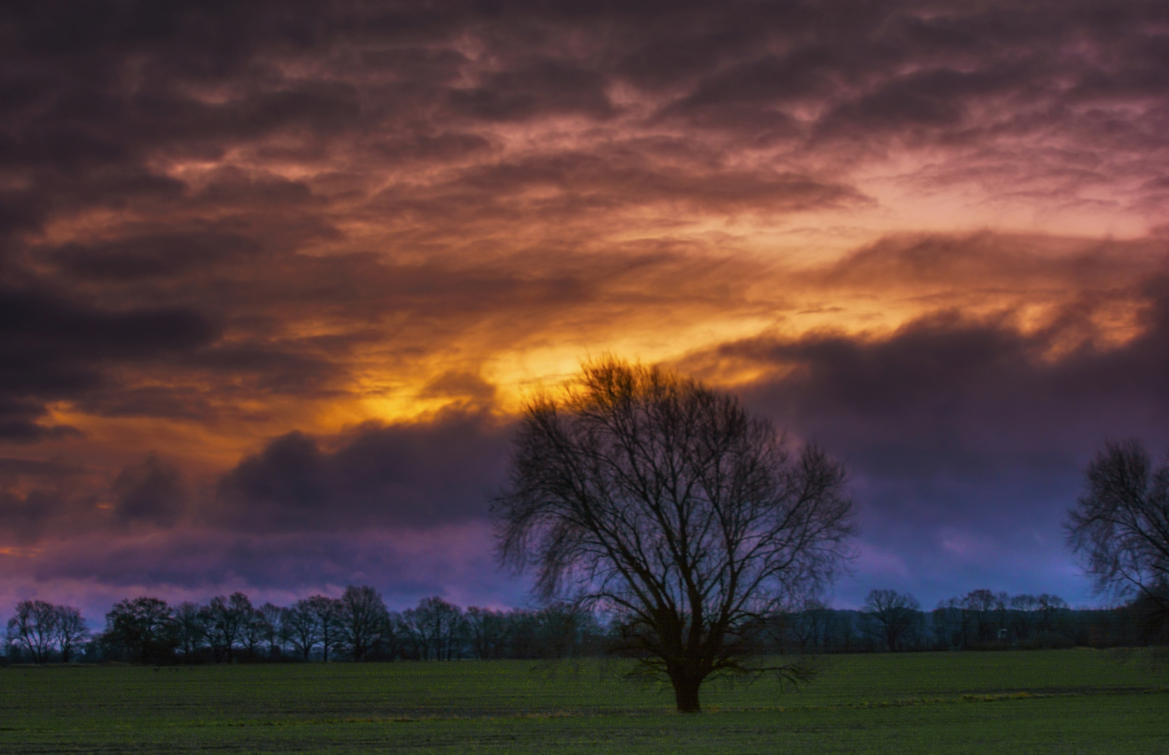 Feuer am Himmel