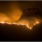 Feuer am Monte Monaco