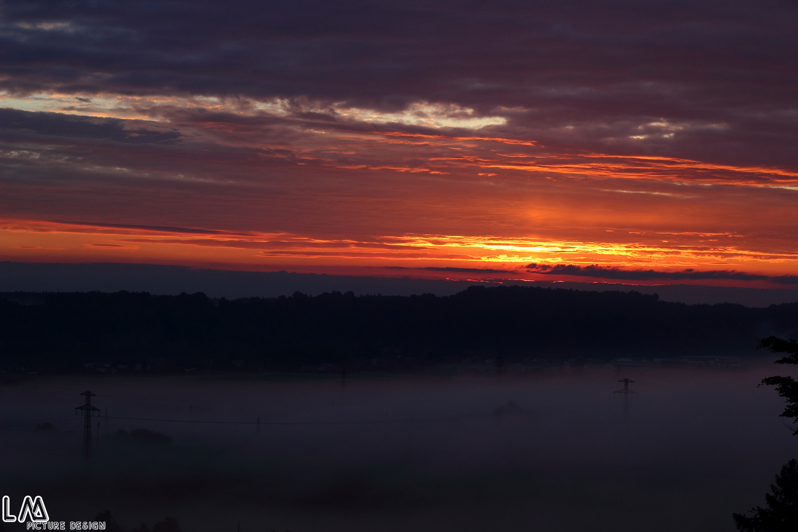 Feuer am Morgen 2