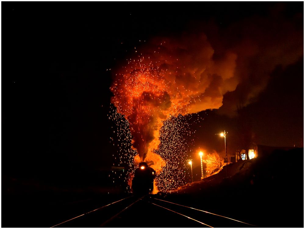 Feuer am Morgen II