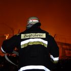 Feuer am S Bahnhof Nöldner Platz