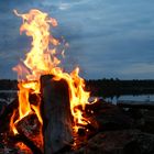 Feuer am See