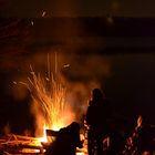 Feuer am See