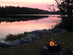 Feuer am See