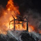 Feuer auf dem Zentralfriedhof Berlin Friedrichsfelde