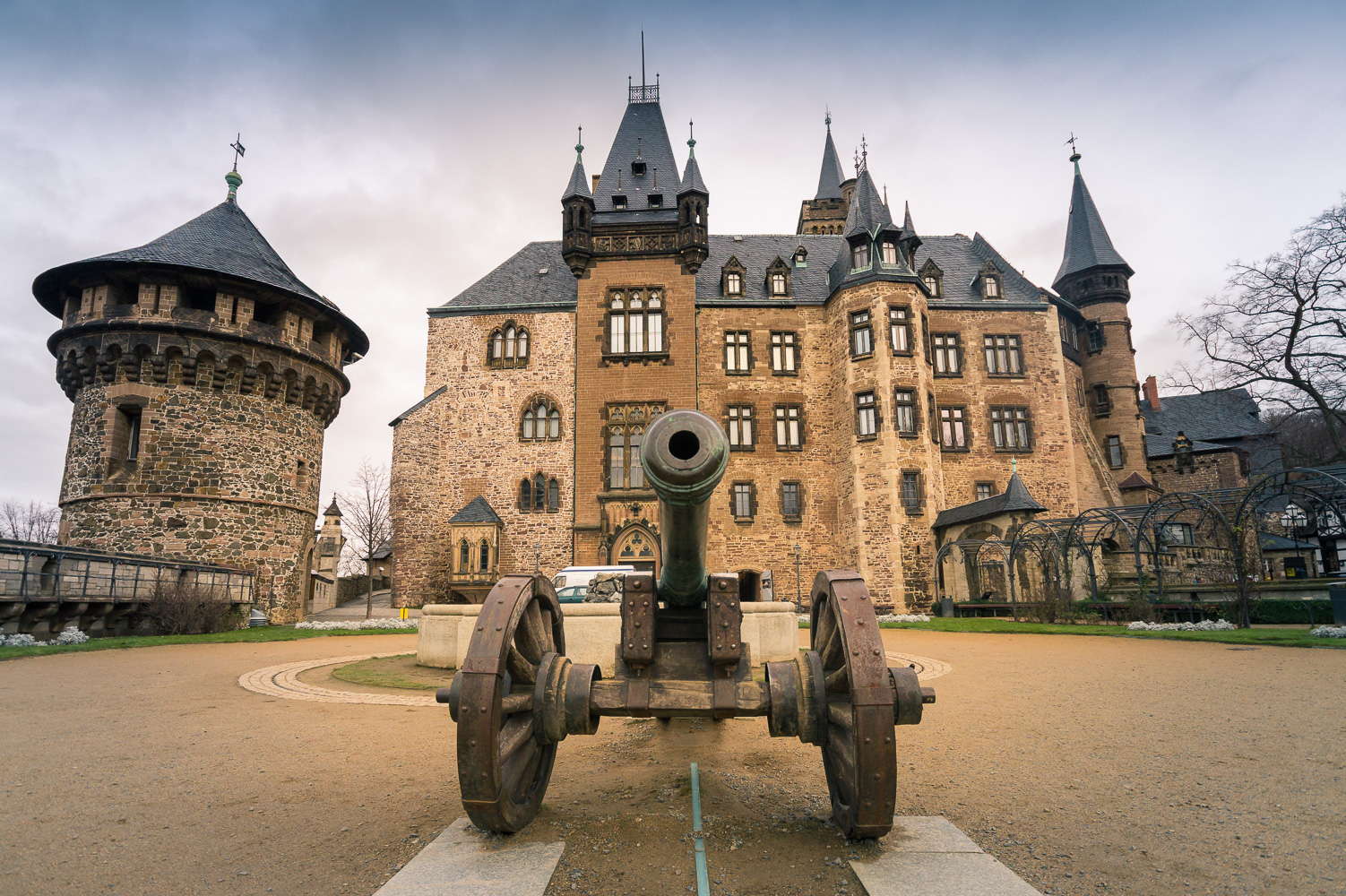 Feuer frei... am Schloss Wernigerode