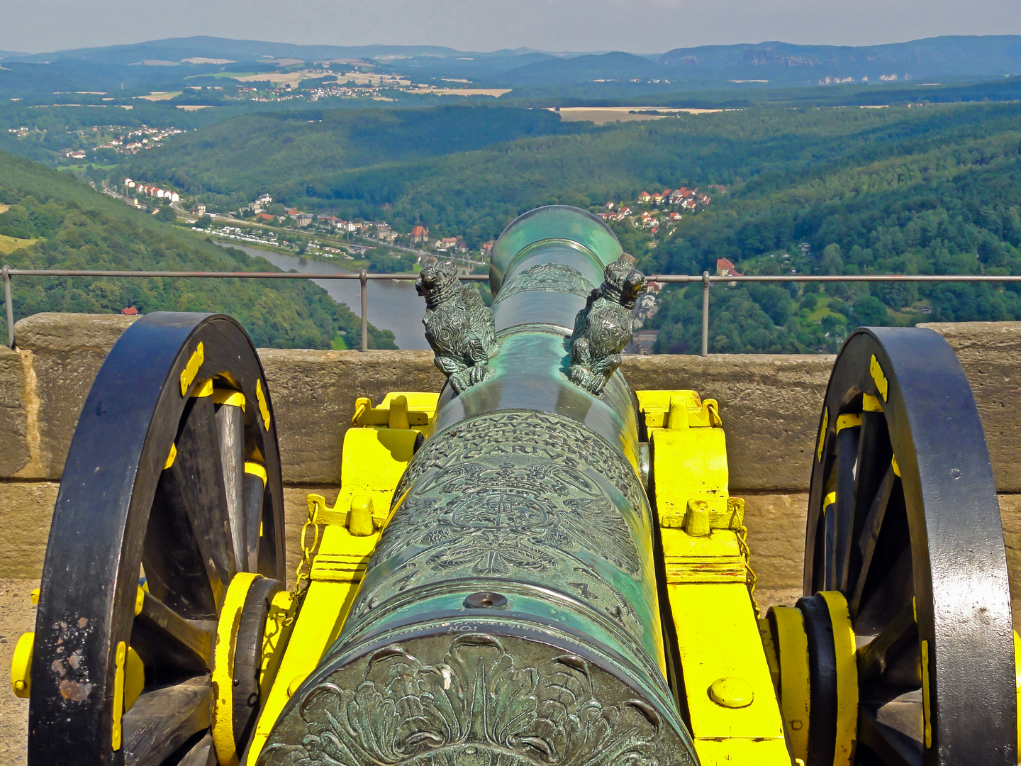 Feuer frei - Burg Königstein/Sächs.Schweiz