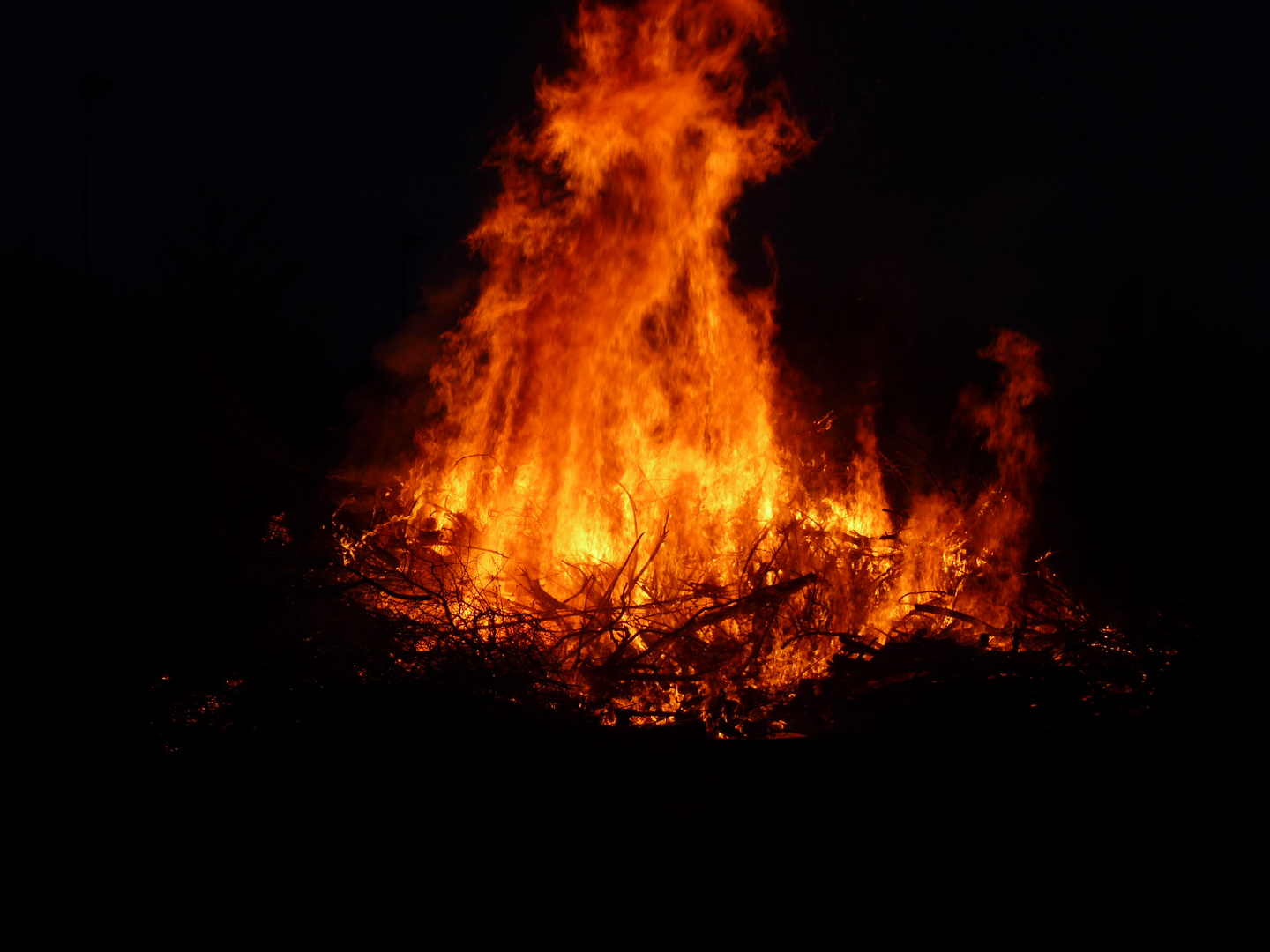 Feuer gen Himmel