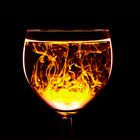 Feuer im Glas