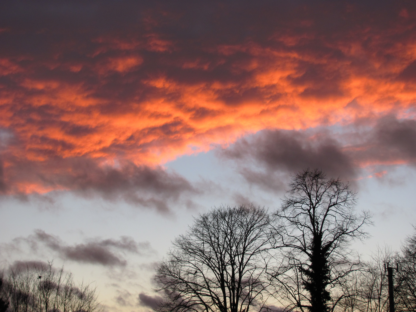 Feuer im Himmel ?