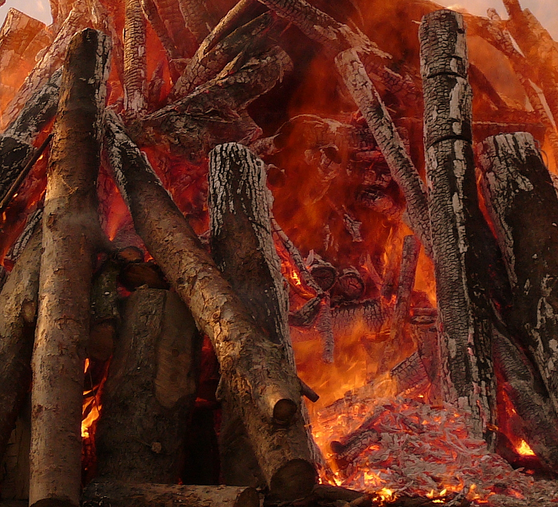 Feuer im Ostseebad Nienhagen