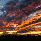 Feuer in den Wolken