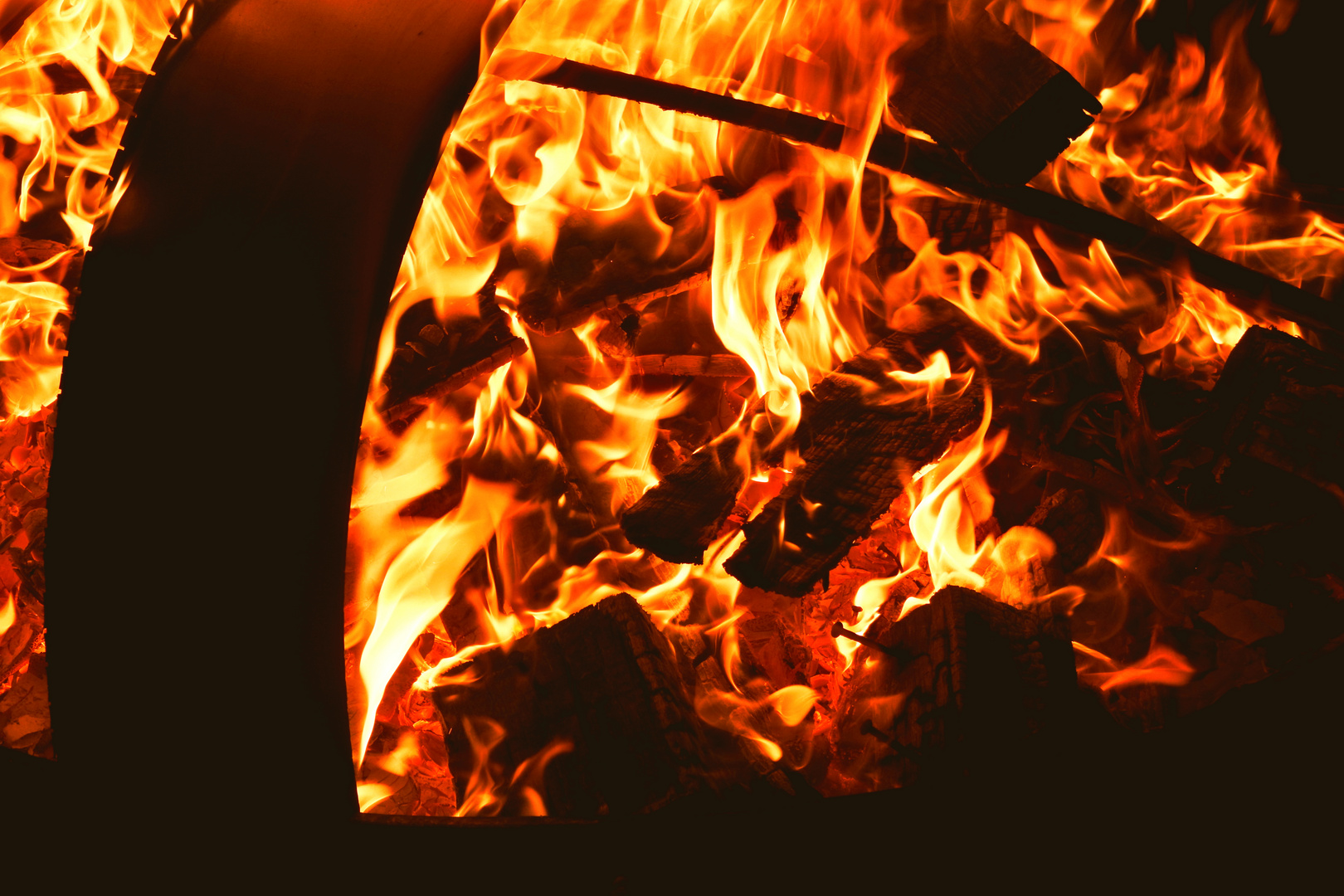 Feuer in der Feuerschale Foto & Bild fotos, art, spezial Bilder auf