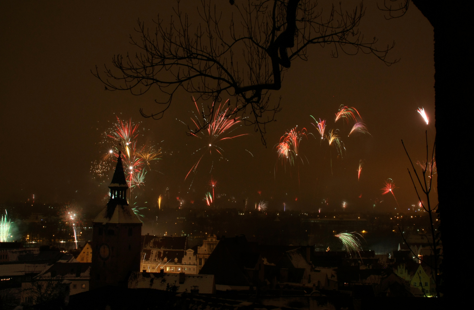 Feuer in der Stadt