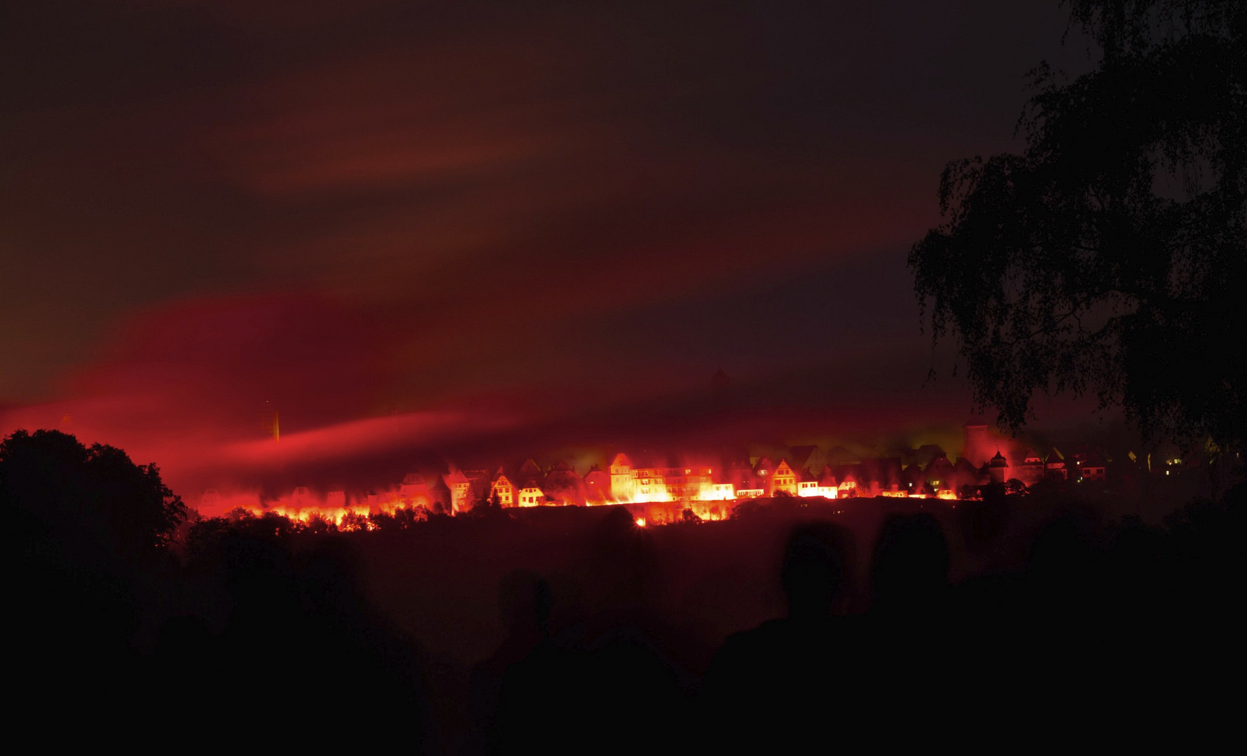 Feuer in der Stadt