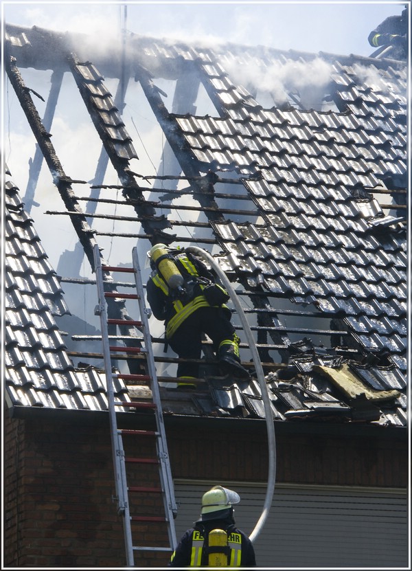 Feuer in Freckenhorst, das ganze Ausmaß