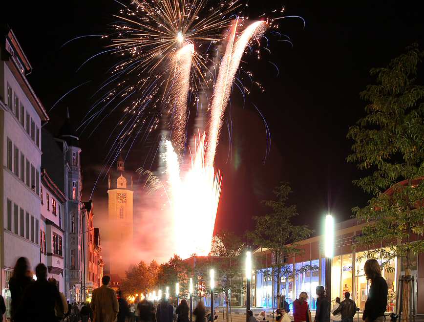 Feuer in Jena