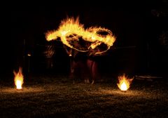 Feuer mit Musik