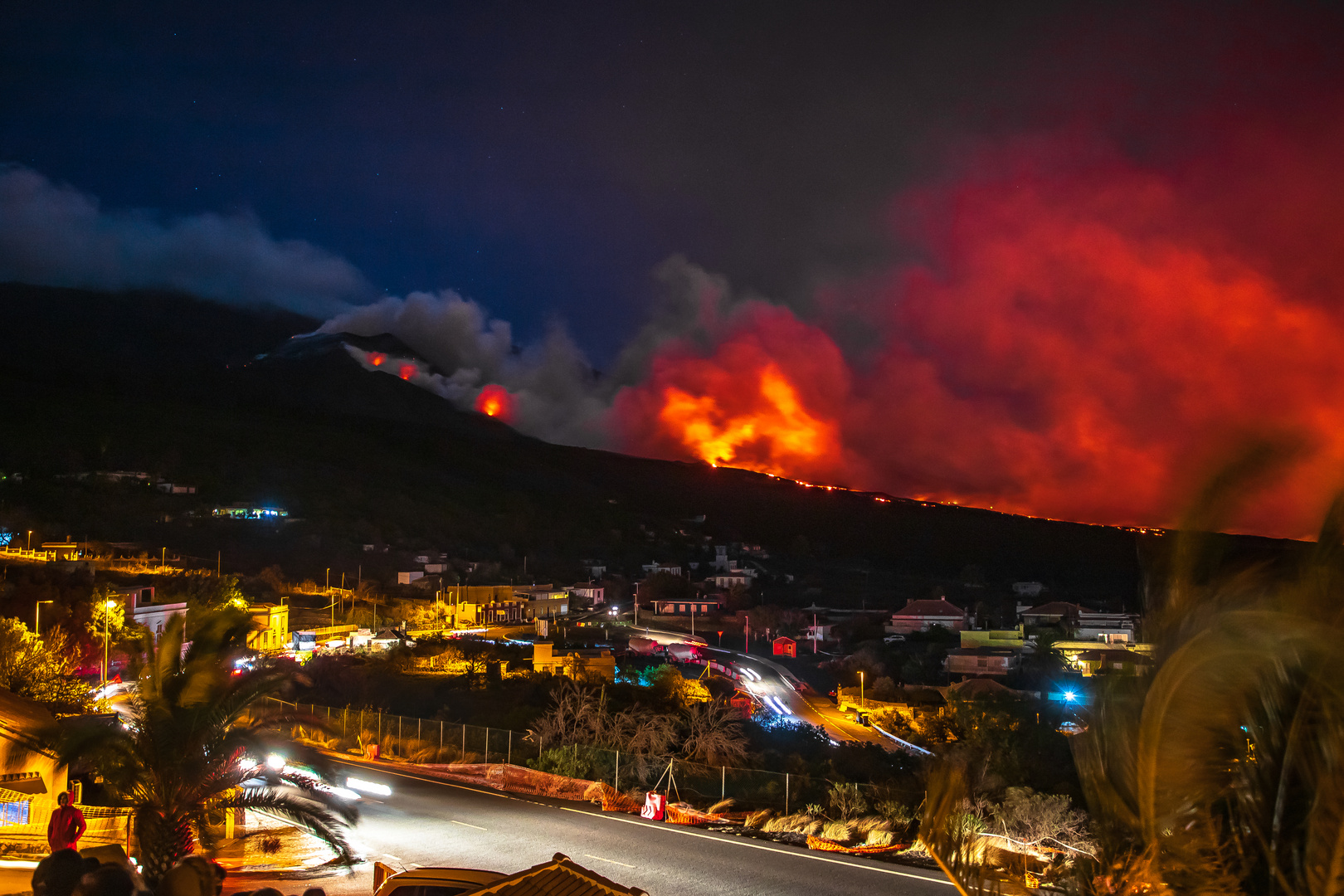 Feuer & Rauch über La Palma