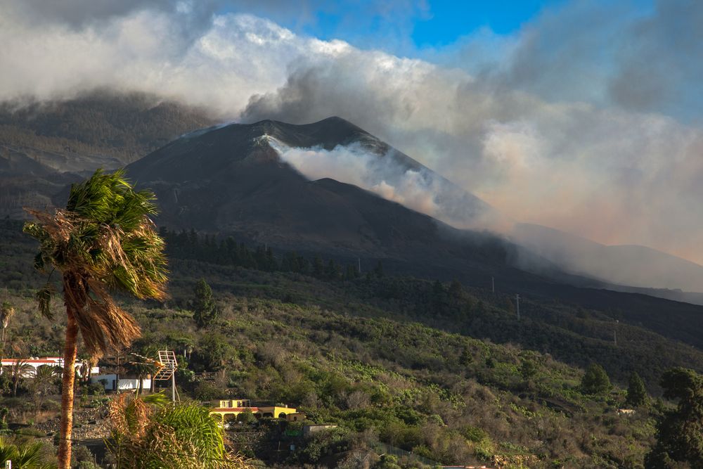 Feuer & Rauch über La Palma