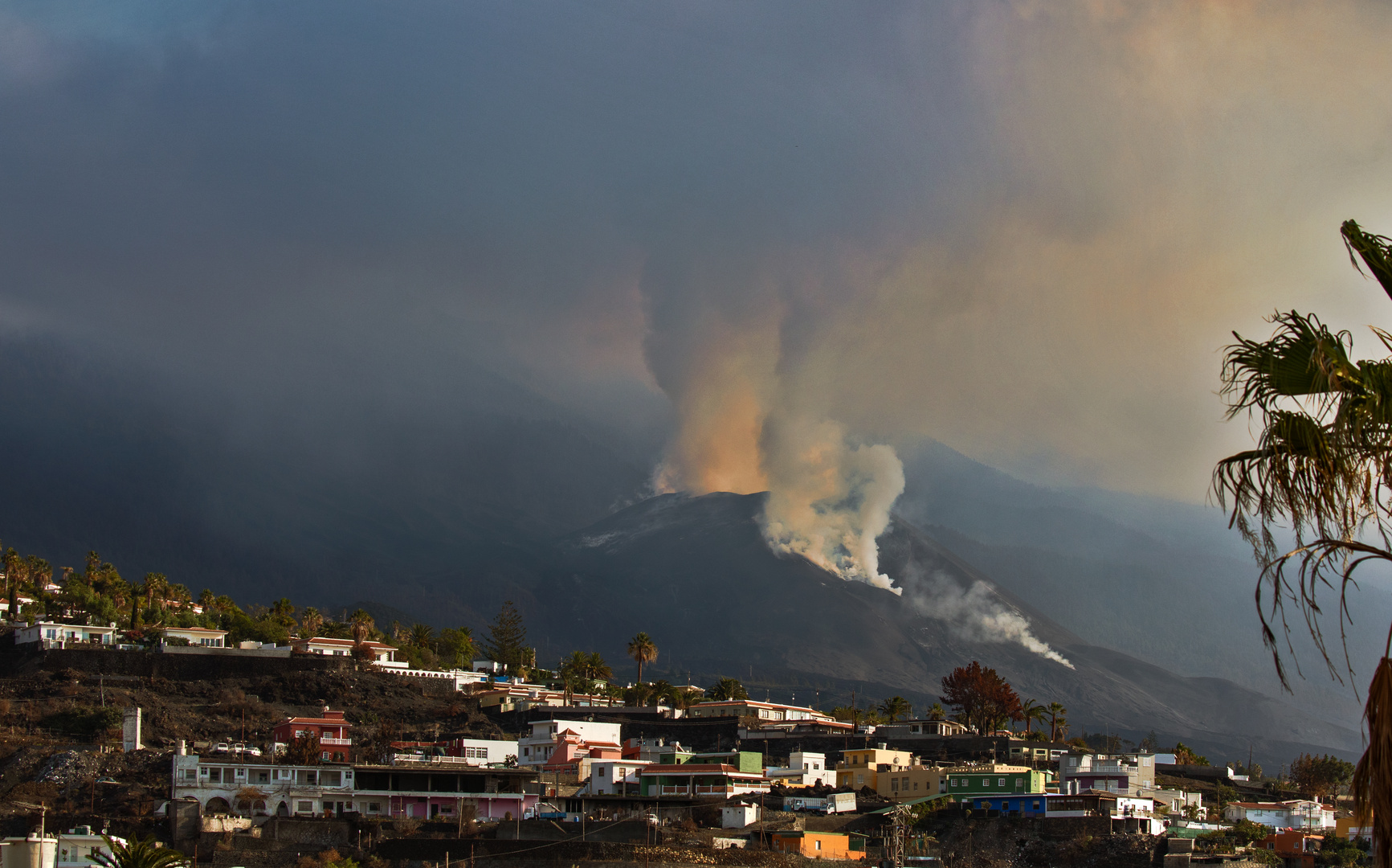 Feuer & Rauch über La Palma