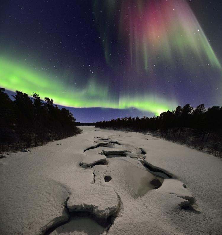 Feuer über Lappland