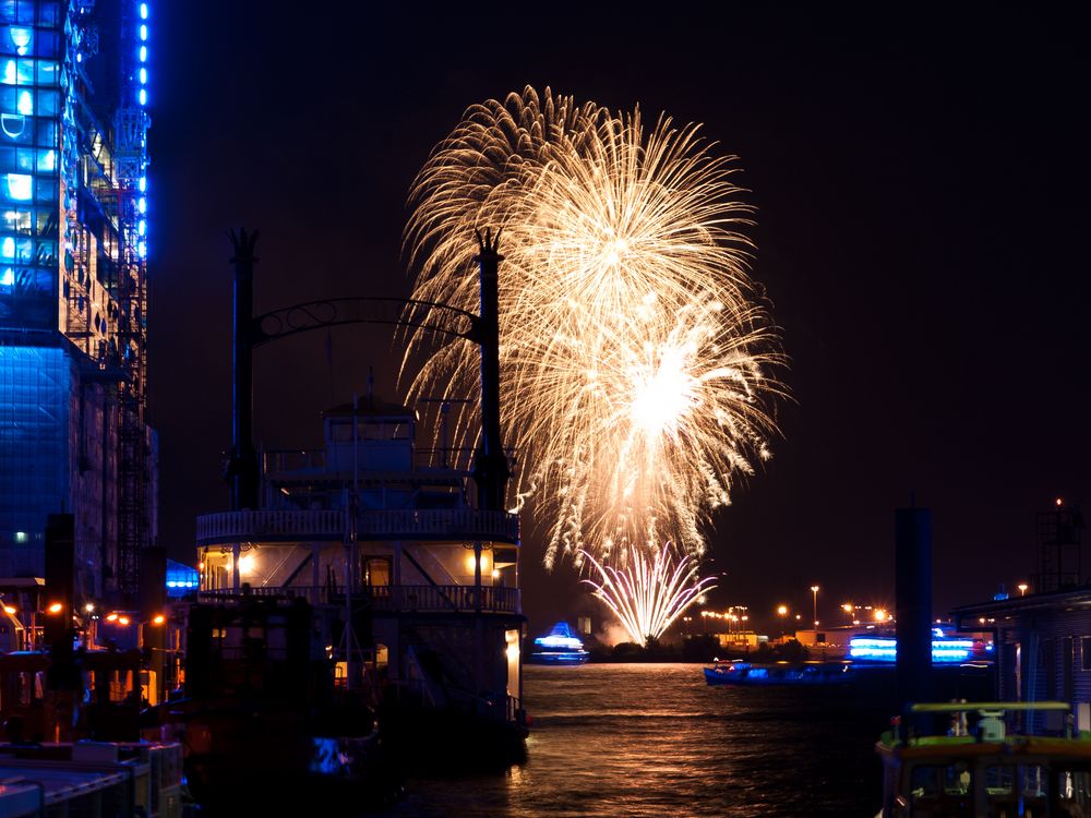 Feuer und Blau von Hacky-HH 