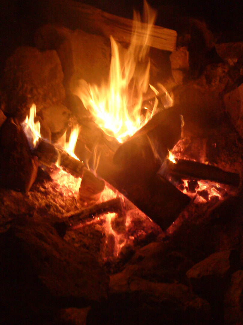 Feuer und Flamme