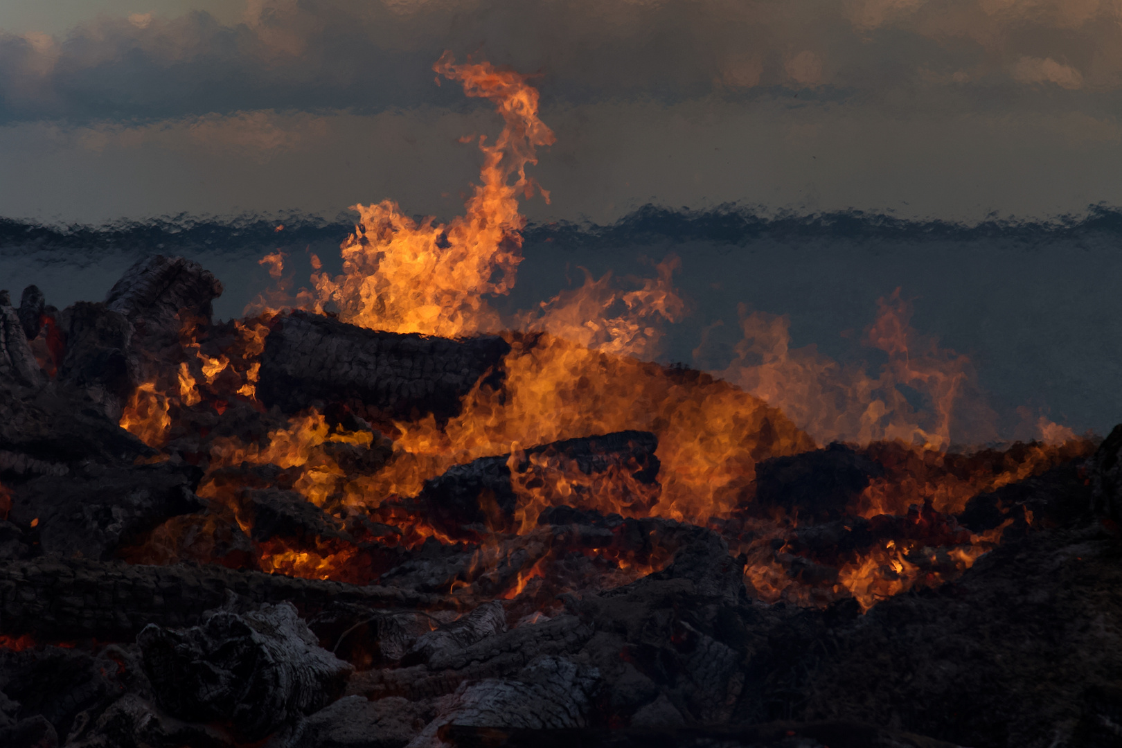 Feuer und Flamme