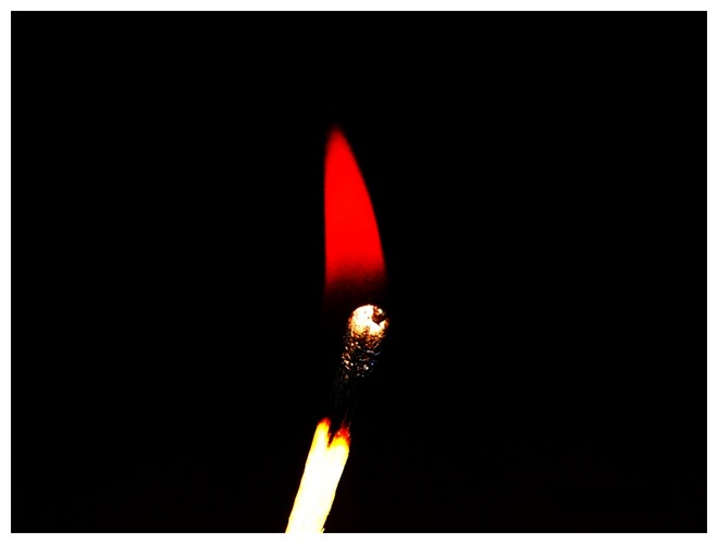 Feuer und Flamme