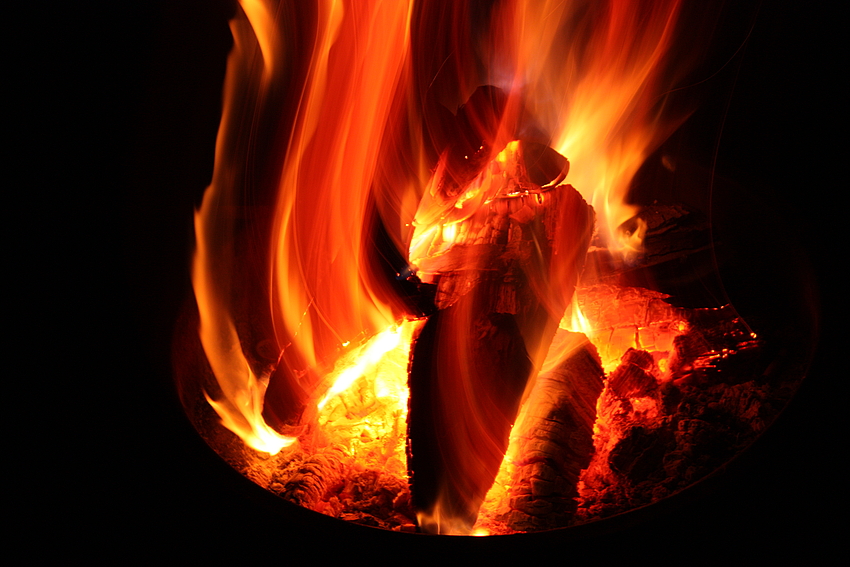 Feuer und Flamme